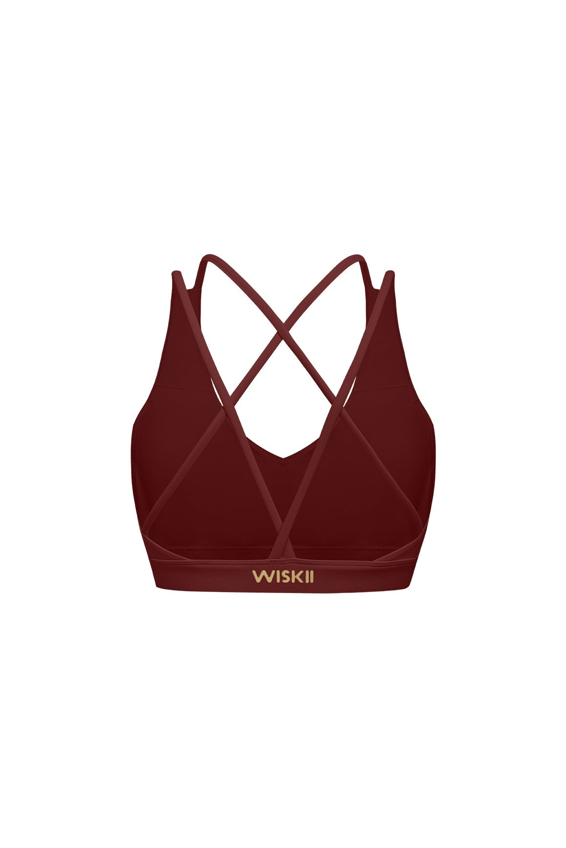 Scoop Neck Crossback Bra