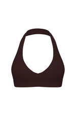 V-Cut Halter Bra