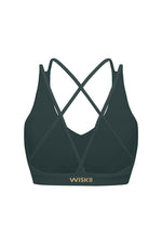 Scoop Neck Crossback Bra