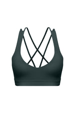 Scoop Neck Crossback Bra