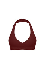 V-Cut Halter Bra