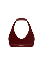 V-Cut Halter Bra